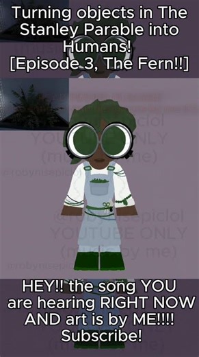 Making objects in the stanley parable into humans! #viral #art #artist #music #gamtng #watch #fypシ