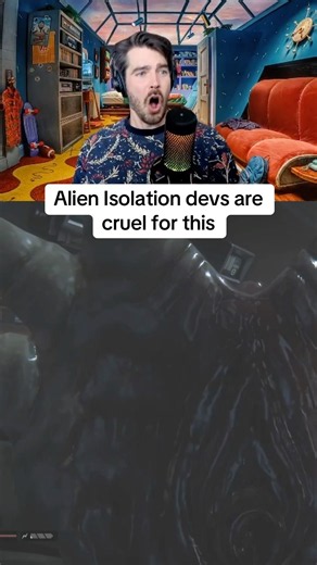 brutal way to go out, just could not have foreseen that lol #alienisolation #xenomorph #facehugger