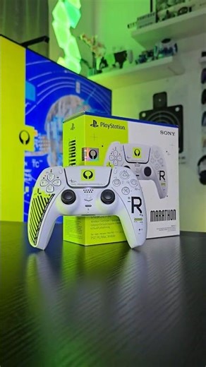 Unboxing the Limited Edition Marathon DualSense Controller 🎮💚 #PlayStation #PS5 #MarathonTheGame