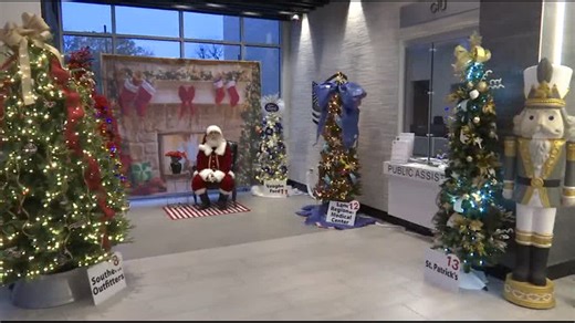 Christmas tree decorating contest continues at Zachary Police Department