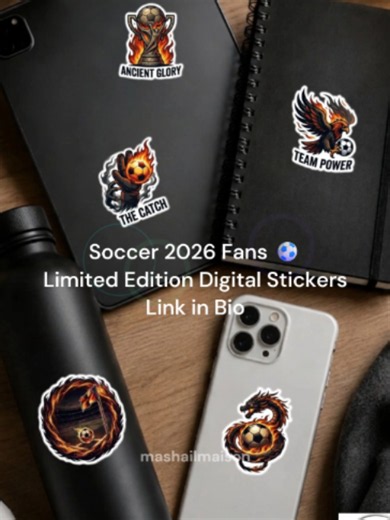 Get Your Limited-Edition Soccer 2026 Sticker Pack!