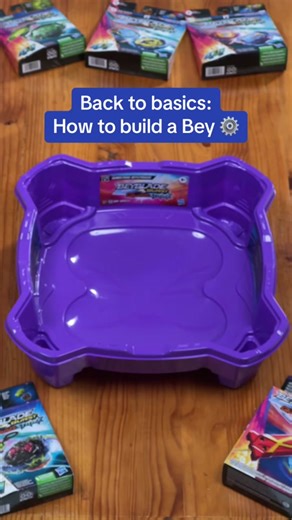 Time to build a Bey 💪 #beyblade #beybladeburst #howto #fyp