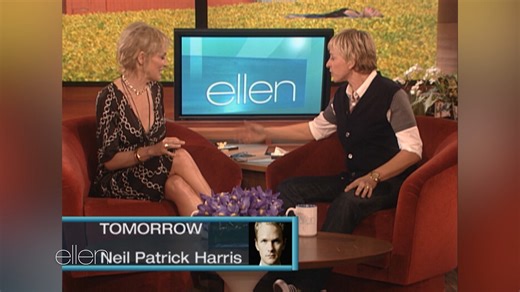 Sharon Stone is a Hollywood legend. | Ellen DeGeneres