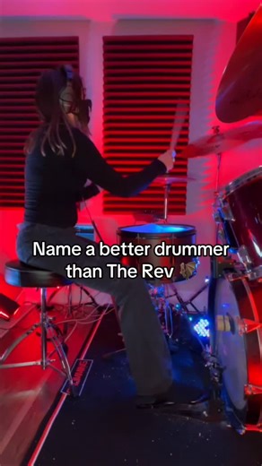 Remembering Jimmy The Rev 🙏🏻 #therev #avengedsevenfold #drumcover #metalhead #reels | Rocker Girl