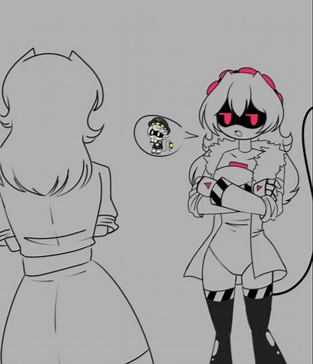 N x Emi❤️💛 #murderdrones #oc #serialdesignationn #animation