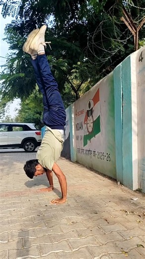 TRY THIS 👉 HANDSTAND TUTORIAL ✅💯 #calisthenics #shorts #challenge #tutorial