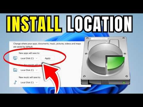How To Change Default Install Location In Windows 11 (2026)