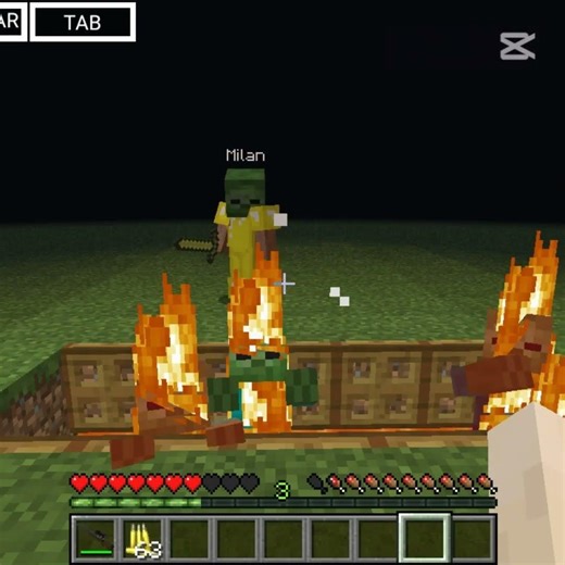 Sen bizi boşmu sandın Zombi Kardeş😜 #tut #ytdayibenionecikarnolur #minecraft