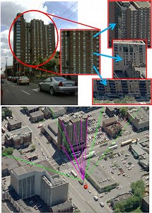 Geo-localization of street views with aerial image databases | Proceedings of the 19th ACM international conference on Multimedia