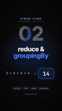 Java reduce() and groupingBy() Explained Visually | Stream Storm Part 2