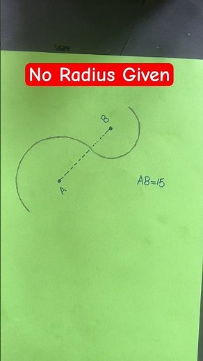 Find the Perimeter — Two Connected Semicircles