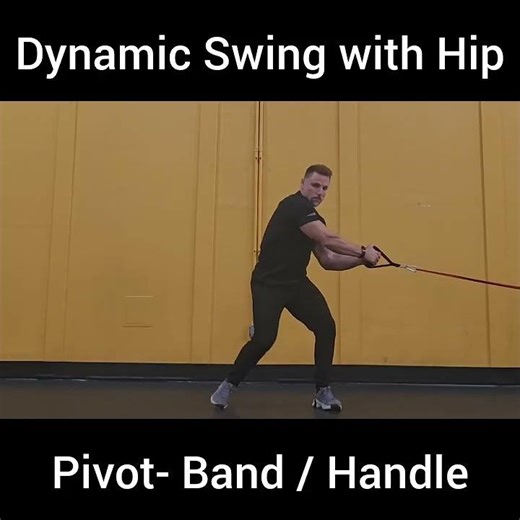 Dynamic Swing with Hip Pivot- Band