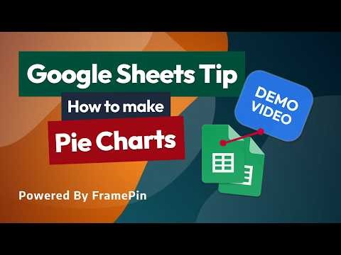 How to make a pie chart in Google Sheets
