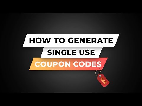 How To Generate Single-Use Coupon Codes In Amazon Seller Central