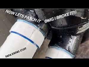 When You Mess Up Fix It! Papa Knows Stuff Makes a Temporary Repair on a New Hayward Multiport Valve