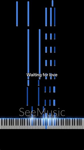 Learn Piano with Waiting for Love by Avicii