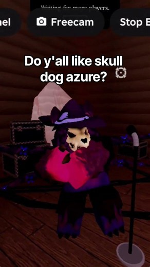 do y'all like skull dog azure #roblox #forsaken #forsakenroblox