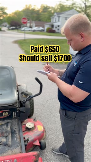 Go buy and sell lawn mowers on Facebook marketplace!! #flipping #business #fyp #shorts #mower #mow