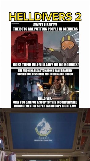 Super Earth Blends People?! - Helldivers 2