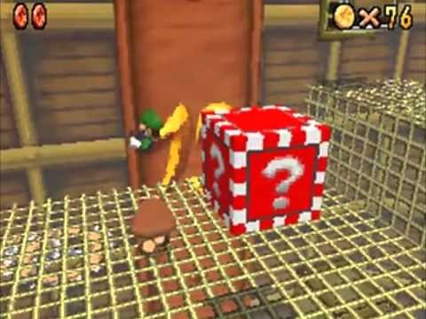 Let's Play Super Mario 64 DS Part 20: Luigi Fell Down