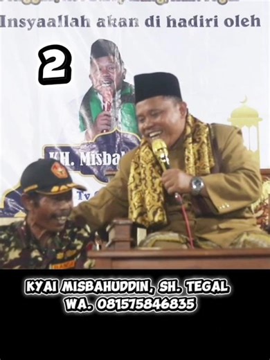 Funny Ngapak Sermon by Kyai Misbahuddin Tegal, Central Java