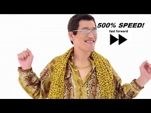 500% Speed [PPAP] Pen Pineapple Apple Pen (Fast Forwarded)