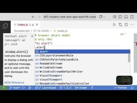 JavaScript | Revision Chapters 1–5 | Complete Recap | Class 9 | SMIT Modern Web Dev 18