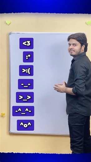 Emoticon in English - Part 2 ! 🤔 #QuickLingoAmit #emoticon #emoji #english #learnenglish