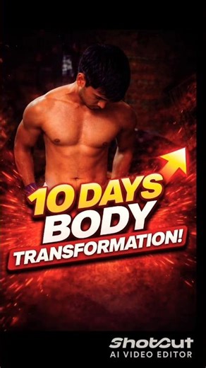 Body Transformation in 10 Days | Real Workout Progress