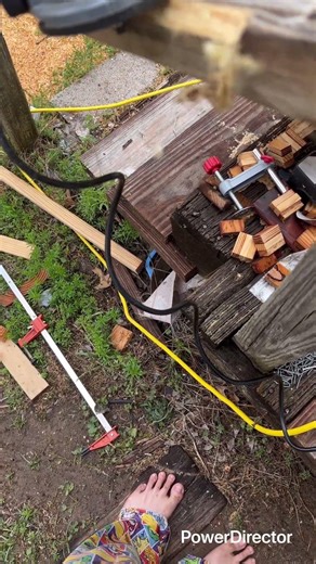 Adding a Clean 45° Chamfer to My Porch Railing 🪵🔥