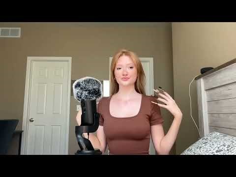 ASMR Chocolate Mouth Sounds + SUPER Long Nail Tapping