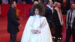 Yasmine Al Massri attends the "The Strangers' Case" premiere during...