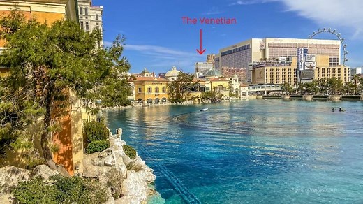 Walking From The Venetian to The Bellagio (Fastest & Scenic) - FeelingVegas
