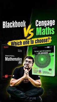 Blackbook Vs Cengage!😱 JEE 2027 Maths | Best Book#jee #jeemaths #jeeexam #jee2027 #iitjee #shorts