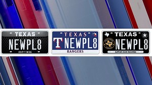 Texas introduces 3 new specialty license plates