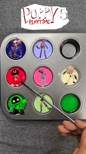 BLUE 🔵 RED 🔴 GREEN 🟢 BEIGE 🤍 Color Magic with Poppy Playtime!