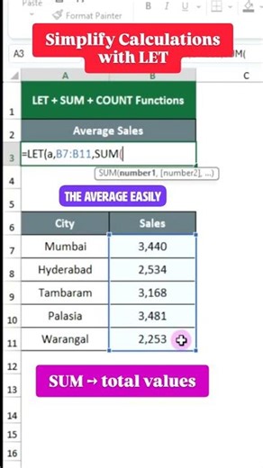 Write Cleaner Formulas in Excel