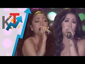 Angeline and Jona in a powerful vocal sing-off on ASAP Natin 'To