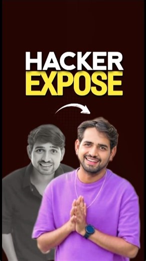 Mr Indian Hacker Expose😱 #shorts