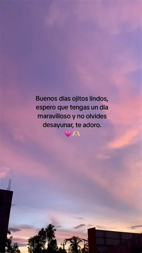 Buenos días ojitos lindos: frase bonita para dedicar