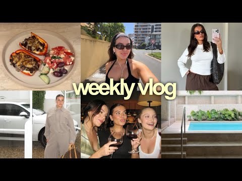 weekly vlog 💌 cooking, makeup, online shopping unboxing, sydney + sneaky link x jaz!!!