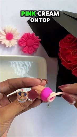 Mini Clay Cupcake Tutorial 🧁 | Cute & Easy Clay Food | Satisfying Clay ASMR #shorts #clay #asmr