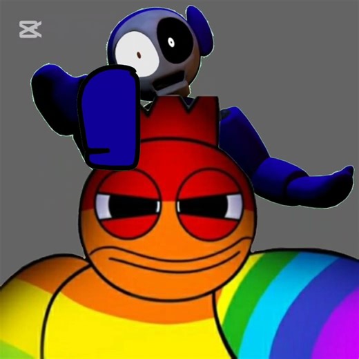 rainbow Blue Transformation ✨ teletubbies #tubbyland #teletubbies