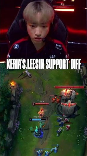 KERIA’S LEE SIN SUPPORT DIFF