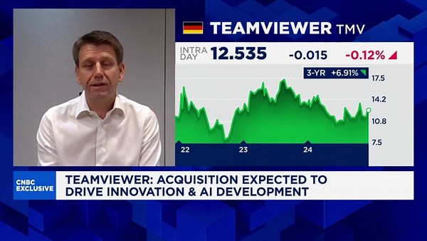 TeamViewer CEO says adding domain expertise through M&A is a 'faster way to innovation’