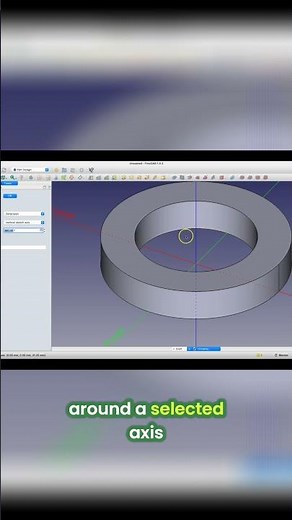 FreeCAD Revolution Command