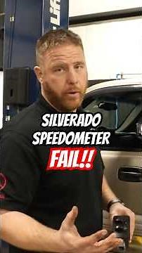 SILVERADO Speedometer Fail - What Happened?!