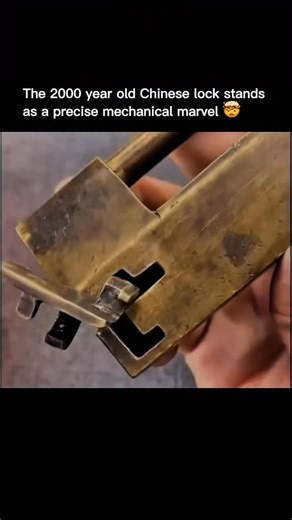Explaining Past | The lock in the video is a Double Maze Copper Lock from ancient China. It dates to the Han Dynasty, around 202 BC to 220 AD. Chinese... | Instagram