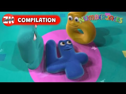 More Ways Than One – Hundreds and Thousands | Numberjacks DOUBLE Full Episodes
