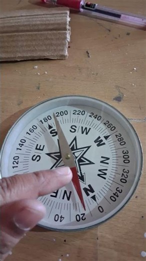 How to use a magnetic compass